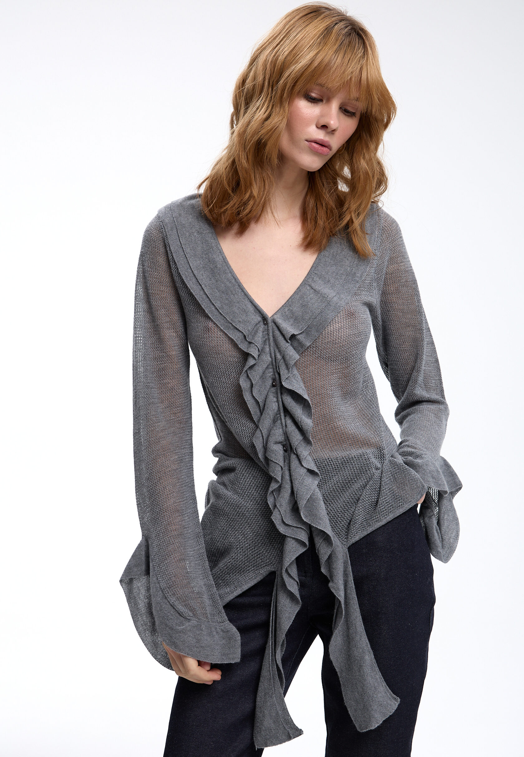 БЛУЗА ТРИКОТАЖНАЯ ELENA GREY