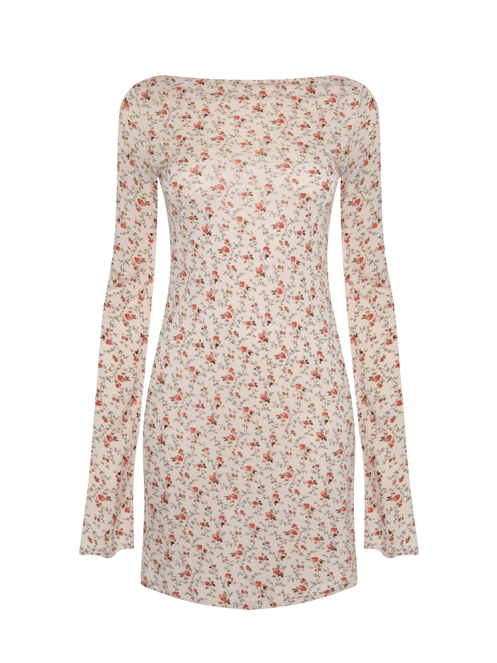 ПЛАТЬЕ MINI LONG SLEEVE TEA ROSE