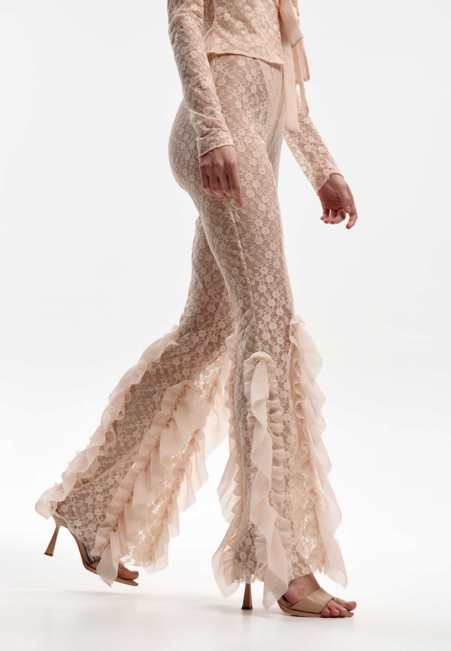 БРЮКИ PATRICIA LACE PEACH